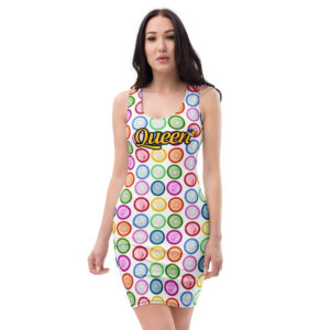 Bodycon dress - Queen with Condoms