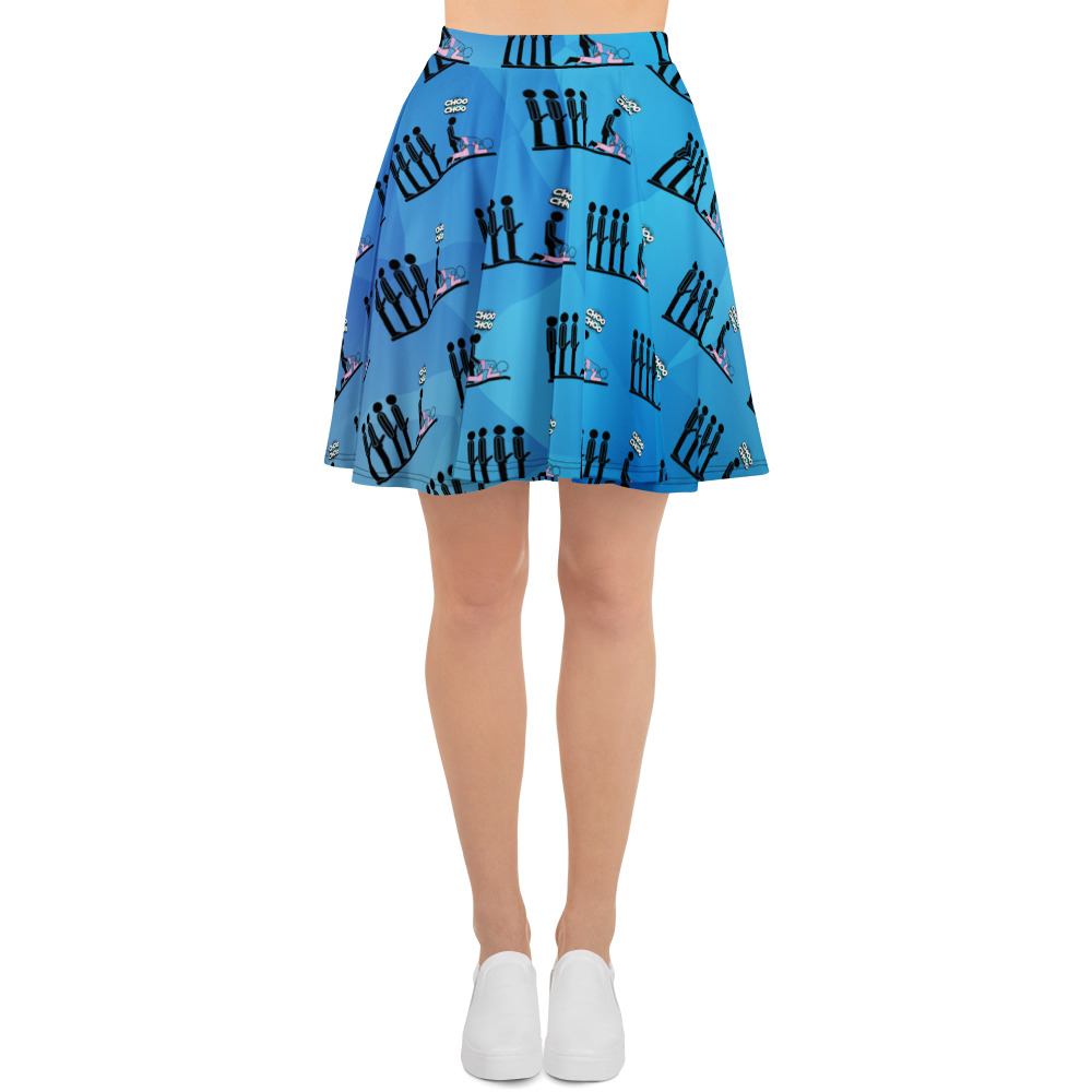 Skater Skirt - Choo Choo Train (Adult)