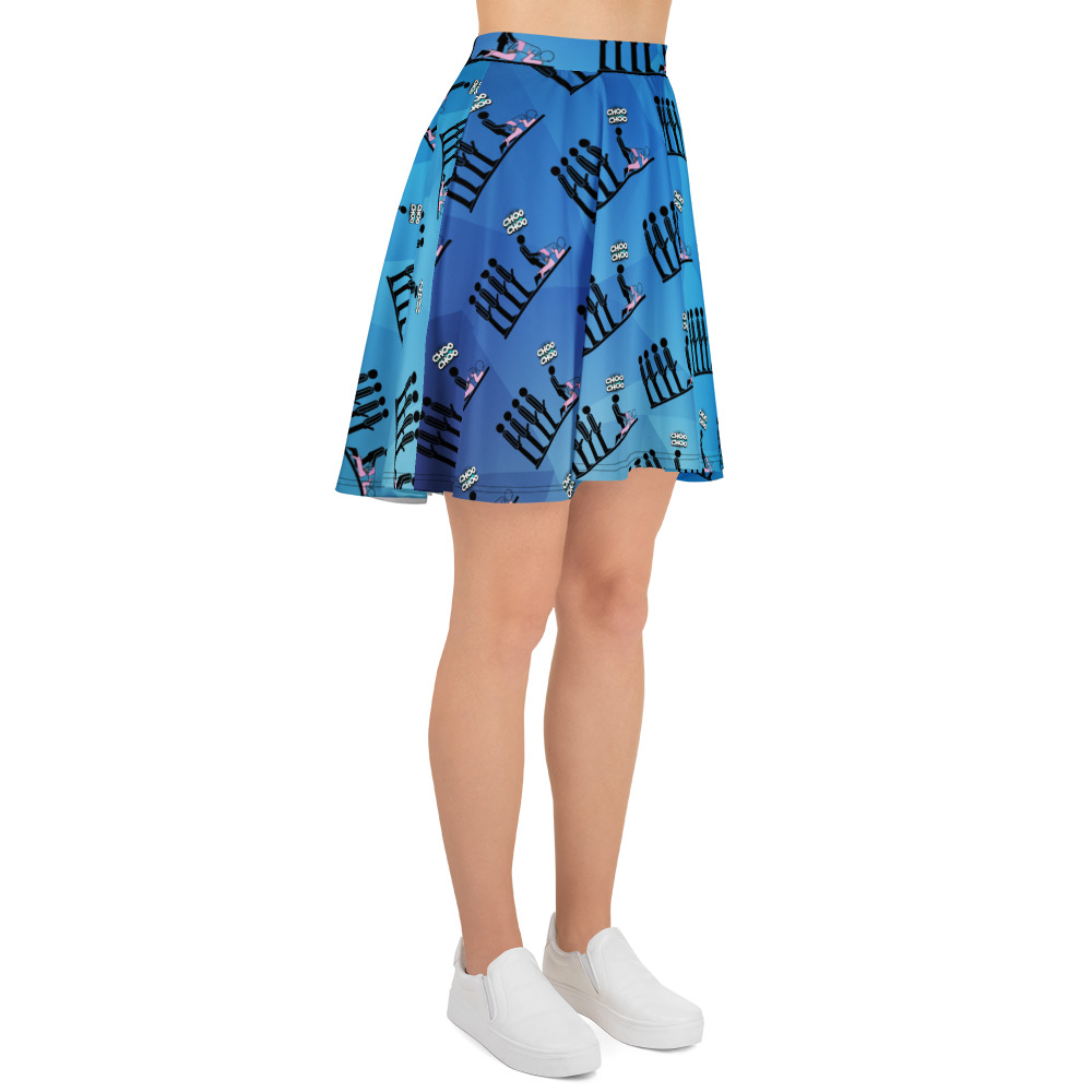 Skater Skirt - Choo Choo Train (Adult) - Image 4