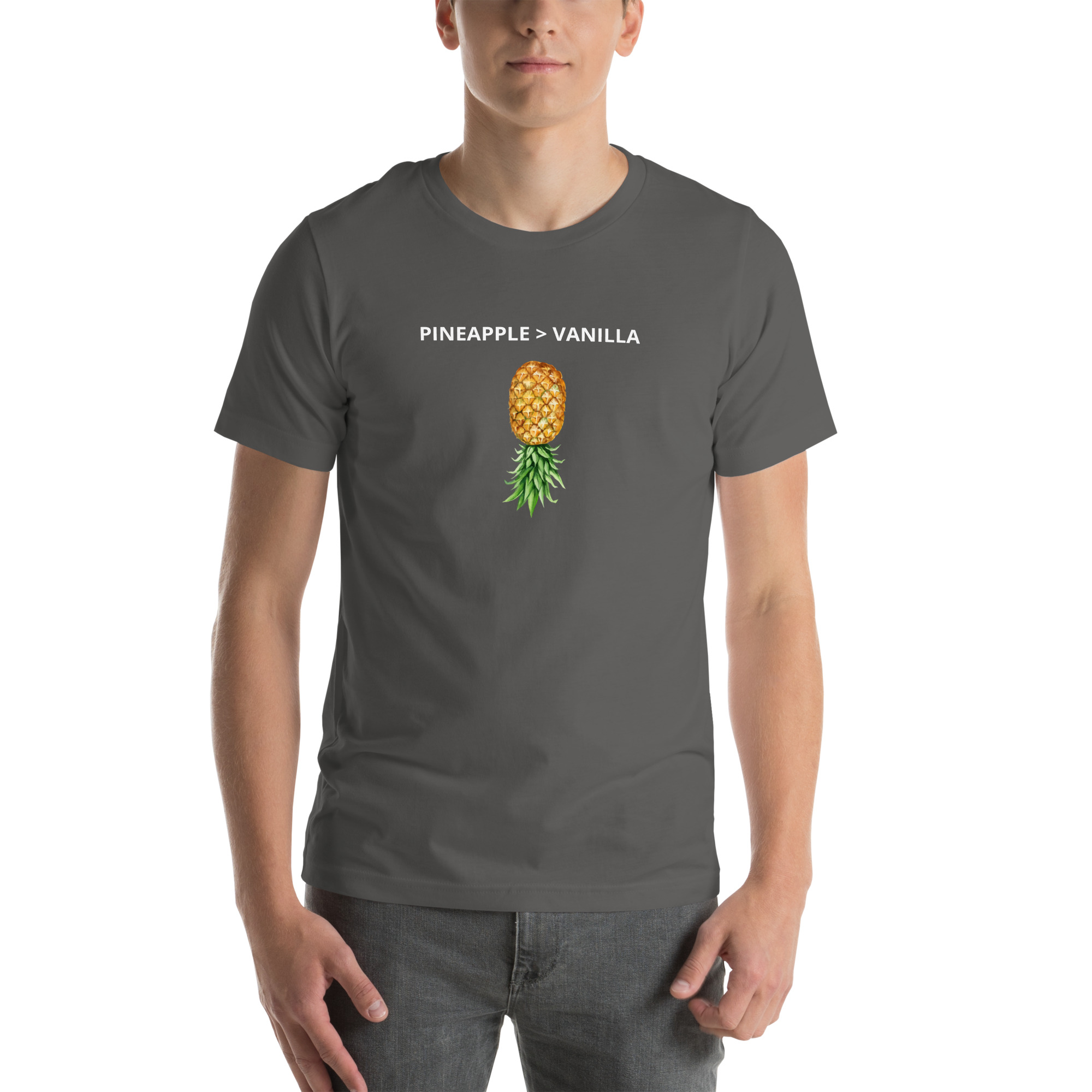 Unisex t-shirt - Upside Down Pineapple - Image 43