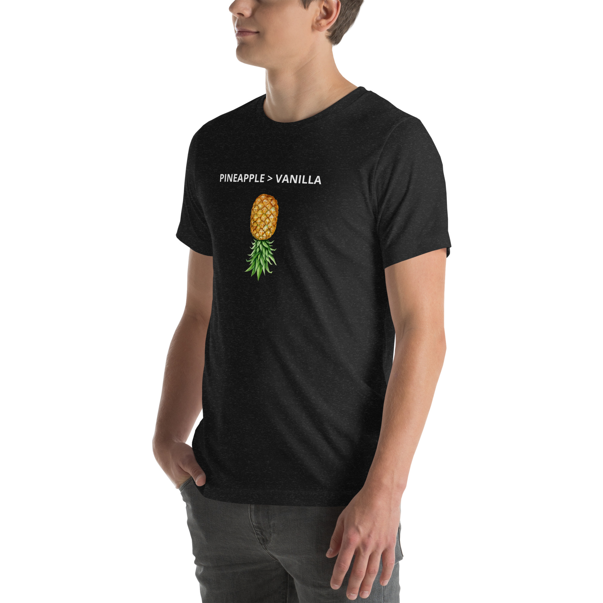 Unisex t-shirt - Upside Down Pineapple - Image 4