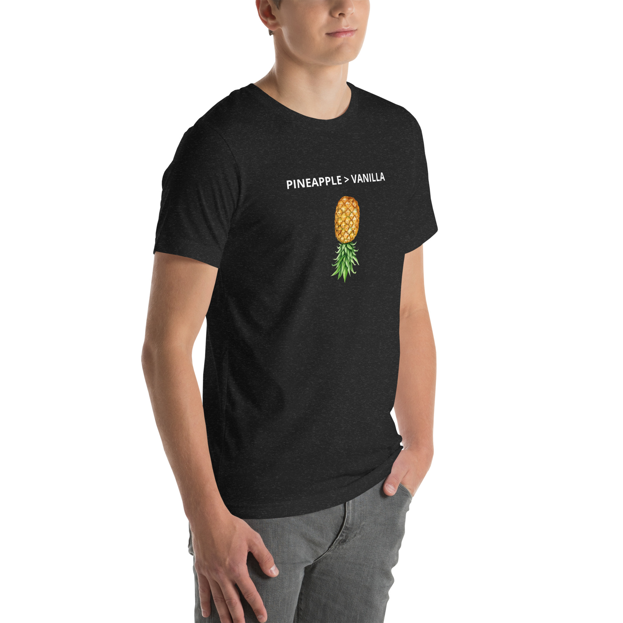 Unisex t-shirt - Upside Down Pineapple - Image 6