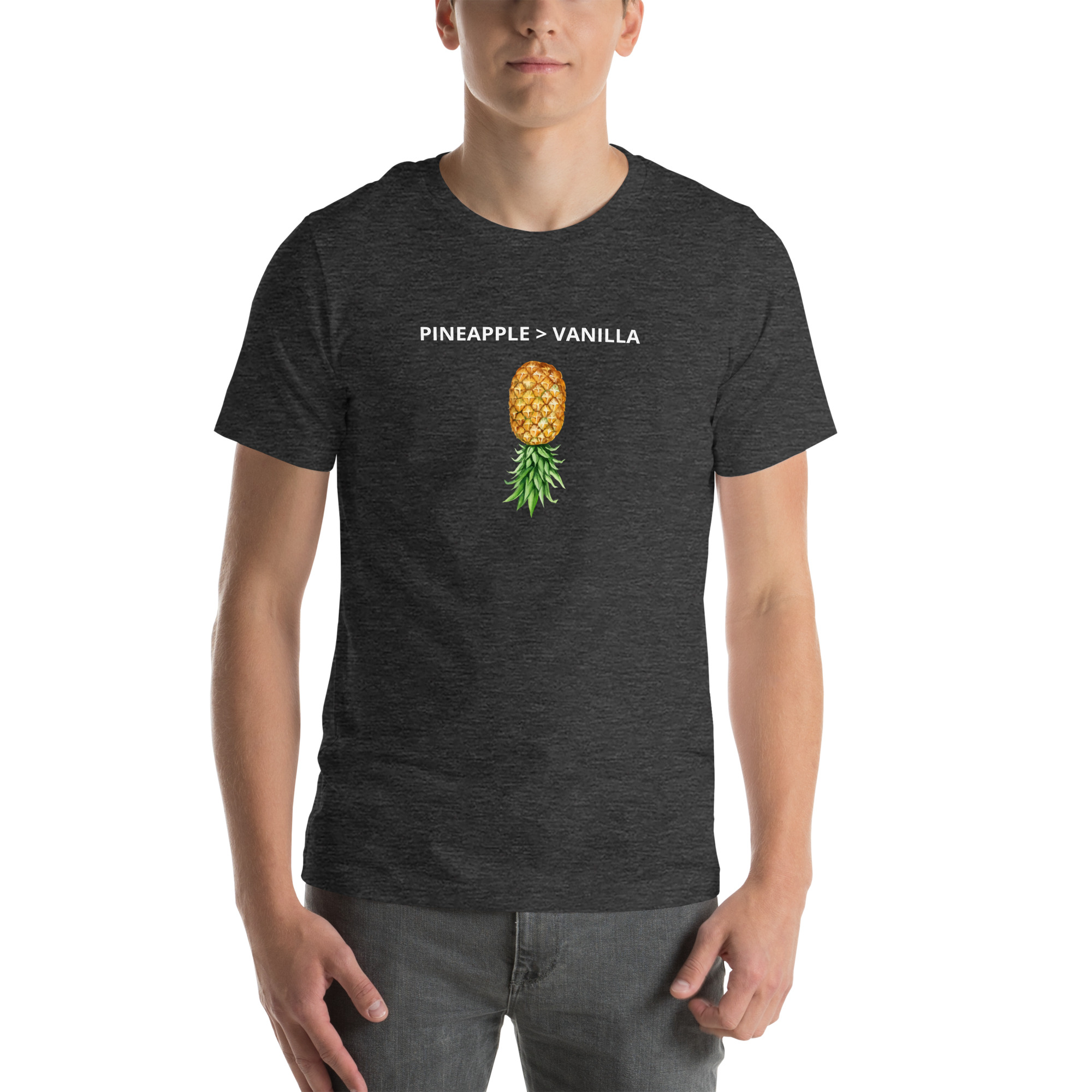 Unisex t-shirt - Upside Down Pineapple - Image 31