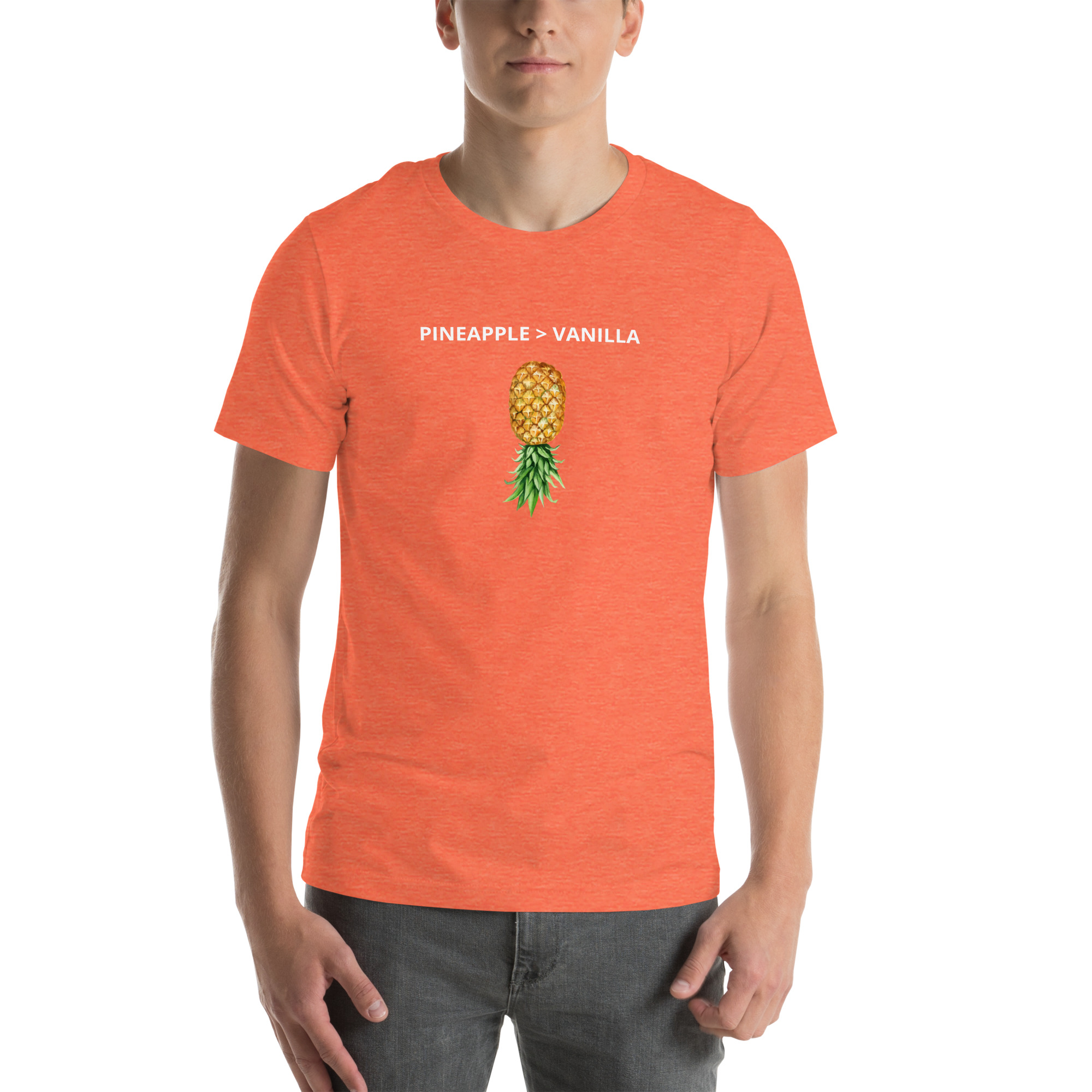 Unisex t-shirt - Upside Down Pineapple - Image 67