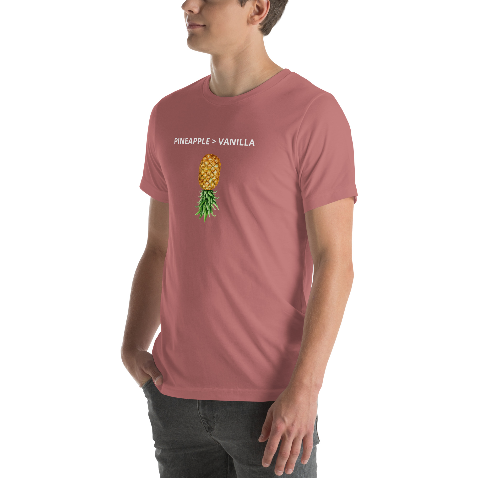 Unisex t-shirt - Upside Down Pineapple - Image 64
