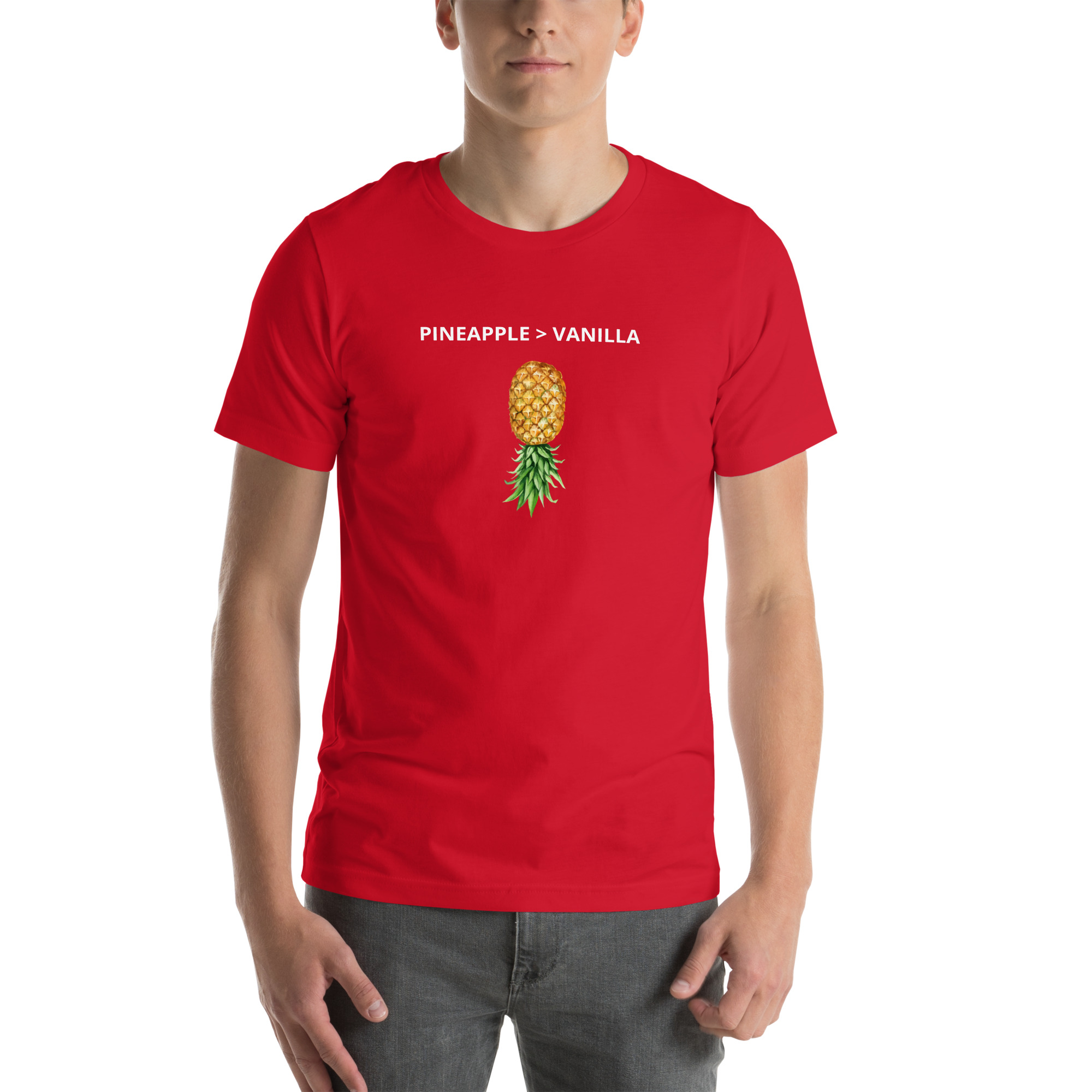 Unisex t-shirt - Upside Down Pineapple - Image 19
