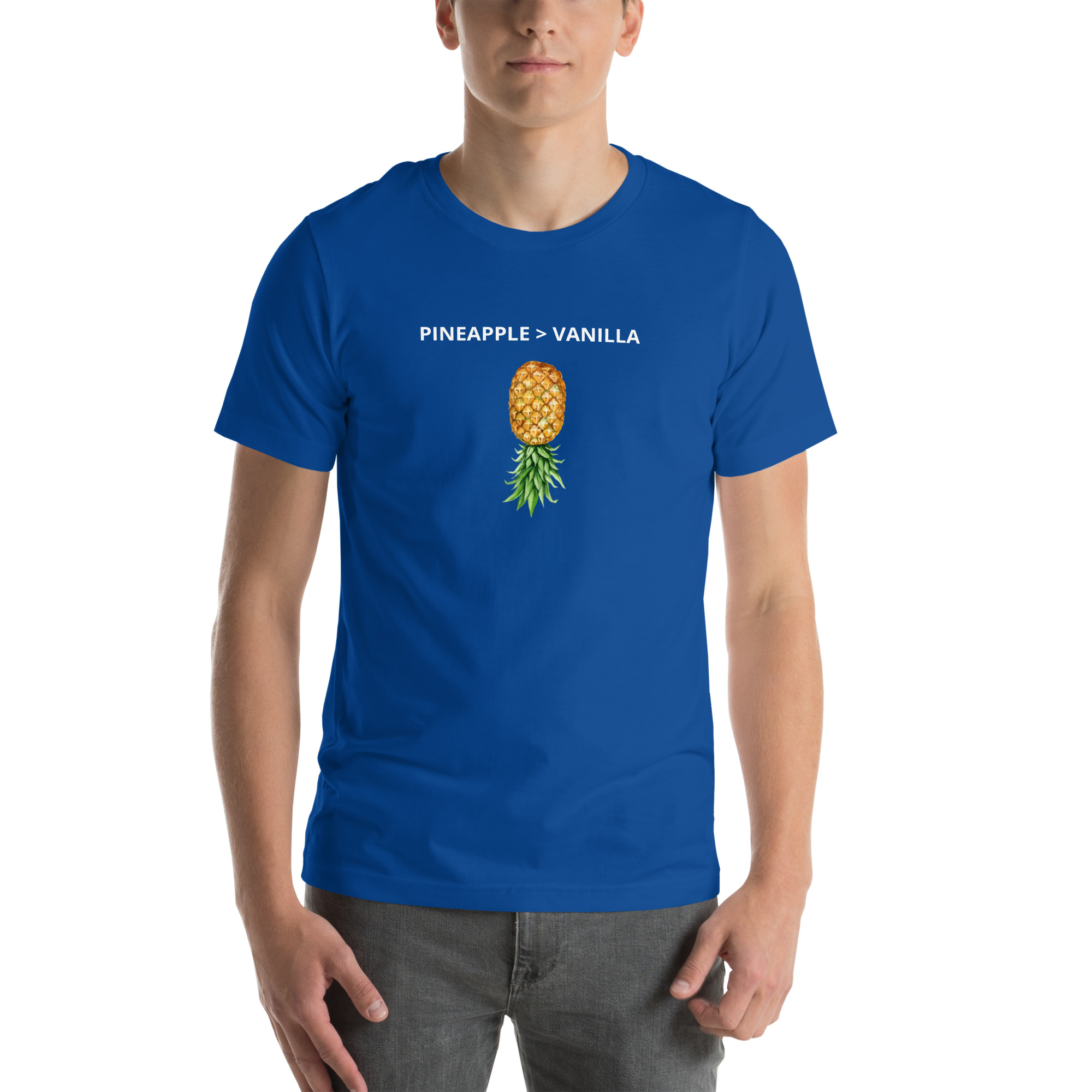 Unisex t-shirt - Upside Down Pineapple - Image 25
