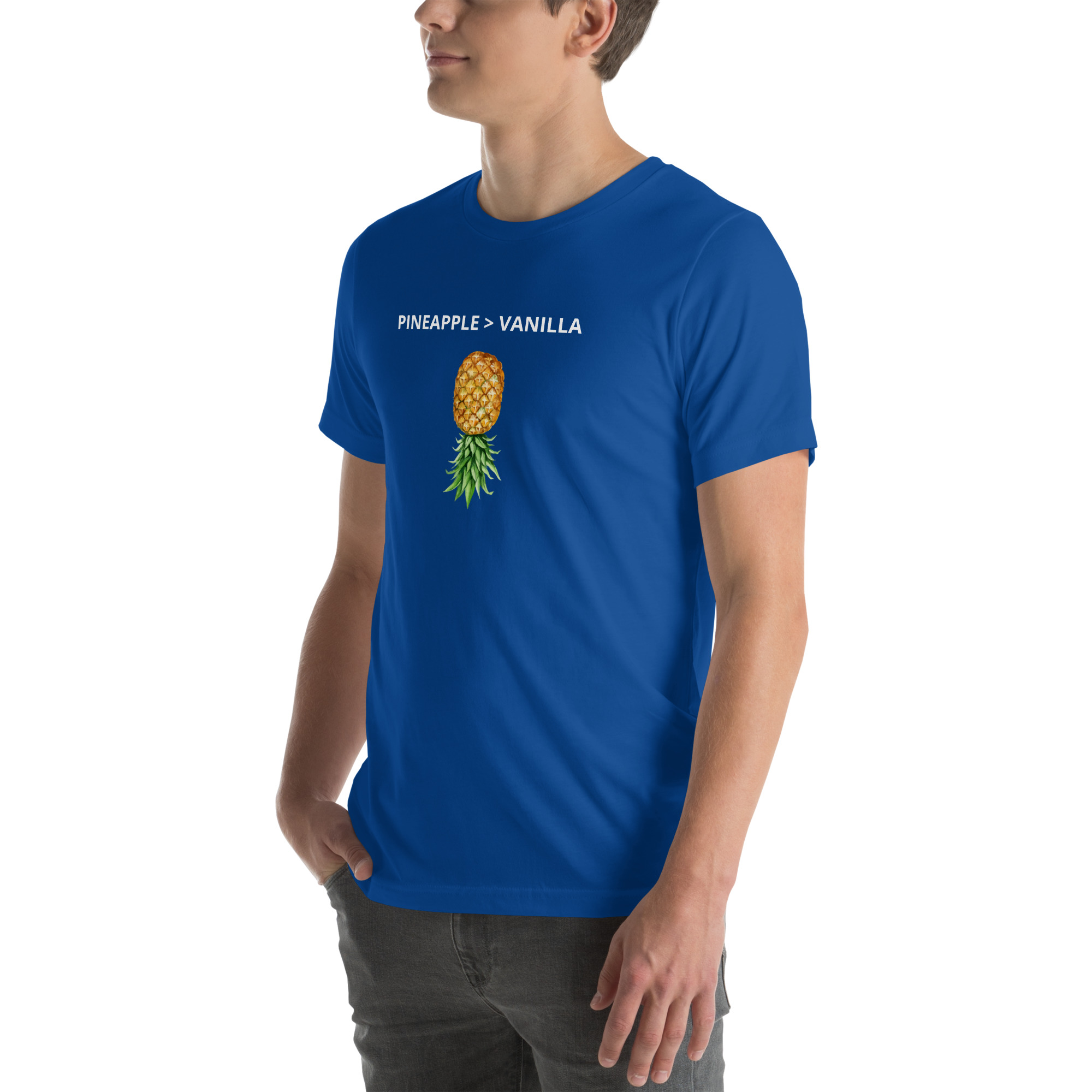 Unisex t-shirt - Upside Down Pineapple - Image 28